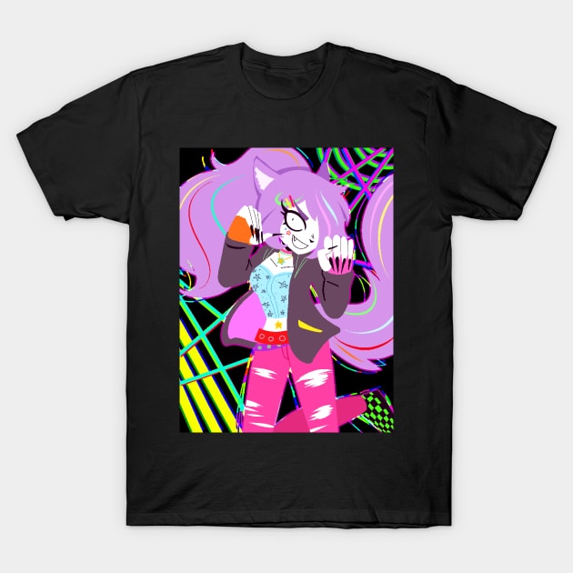 Scene Queen Zapara T-Shirt by arcadekitten